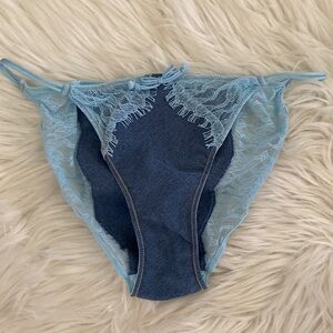 Vintage Victoria’s Secret denim bikini panties
